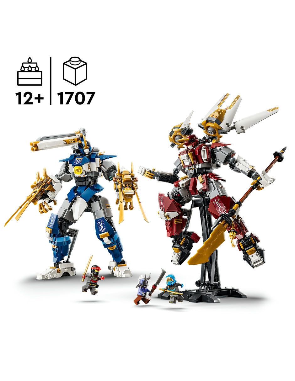Lego Ninjago Lego Robots Titánicos Gemelos 71870