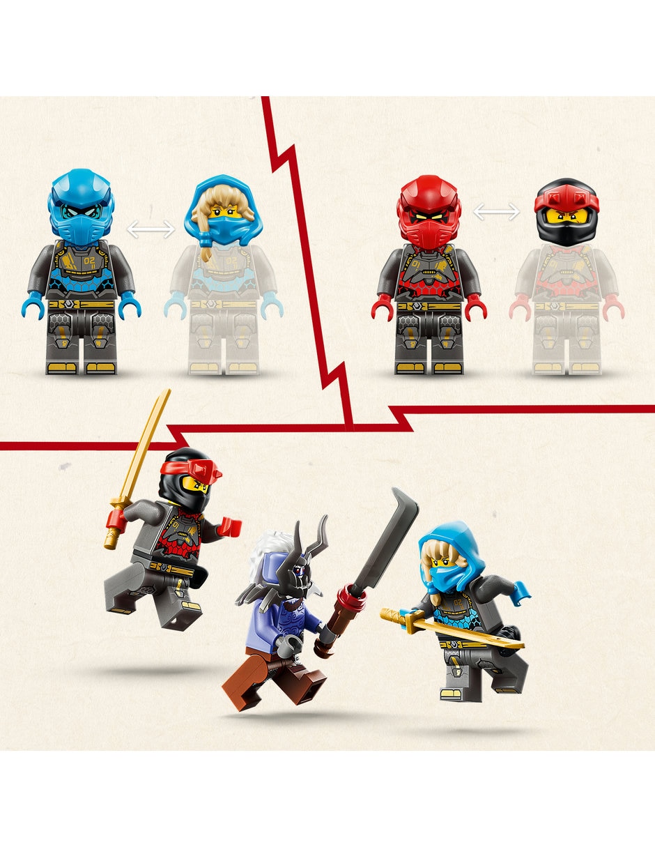 Lego Ninjago Lego Robots Titánicos Gemelos 71870