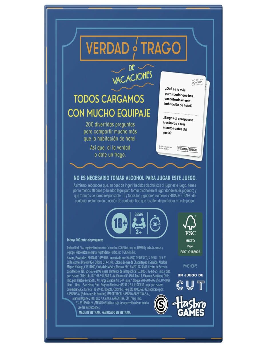 Verdad o Trago On Vacation 8