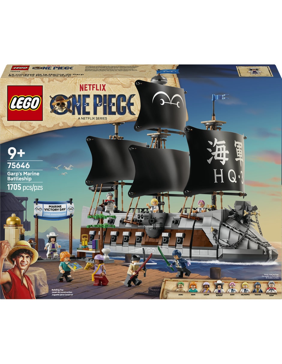 One Piece Lego Barco de la Marina de Garp 75646 75646 One Piece Lego Barco de la Marina de Garp 75646 75646