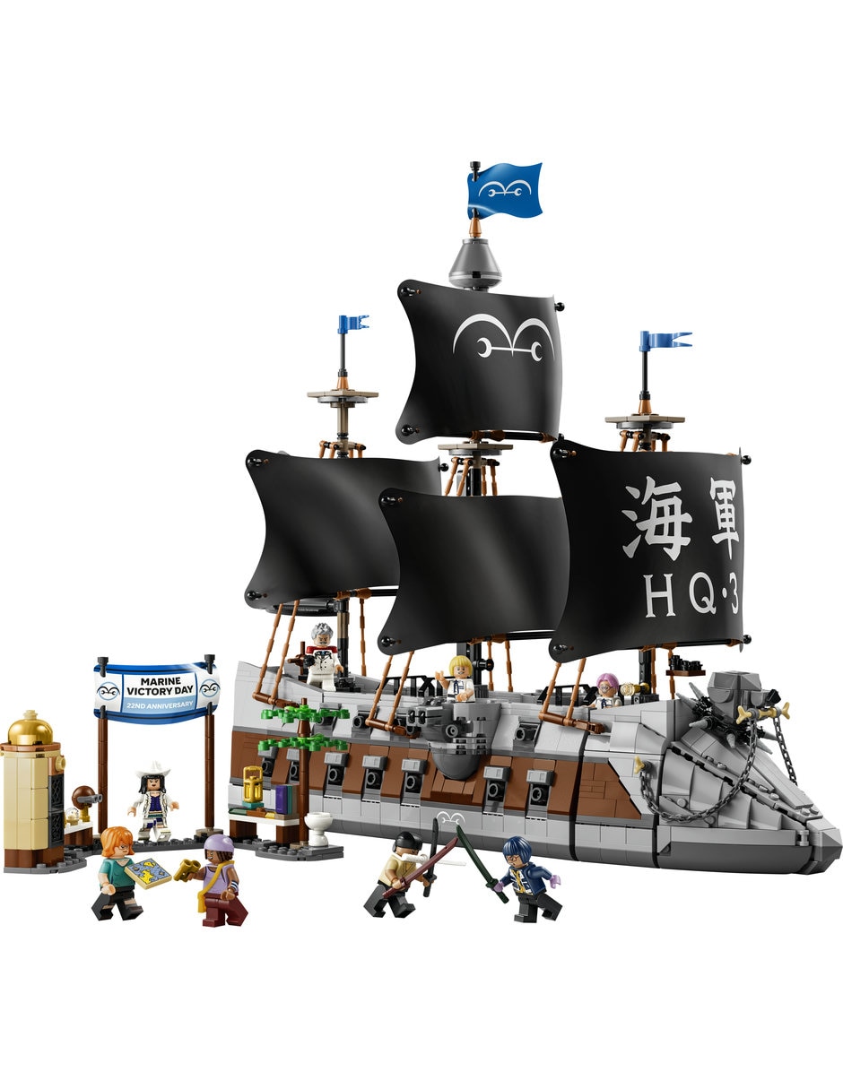 One Piece Lego Barco de la Marina de Garp 75646 75646 4