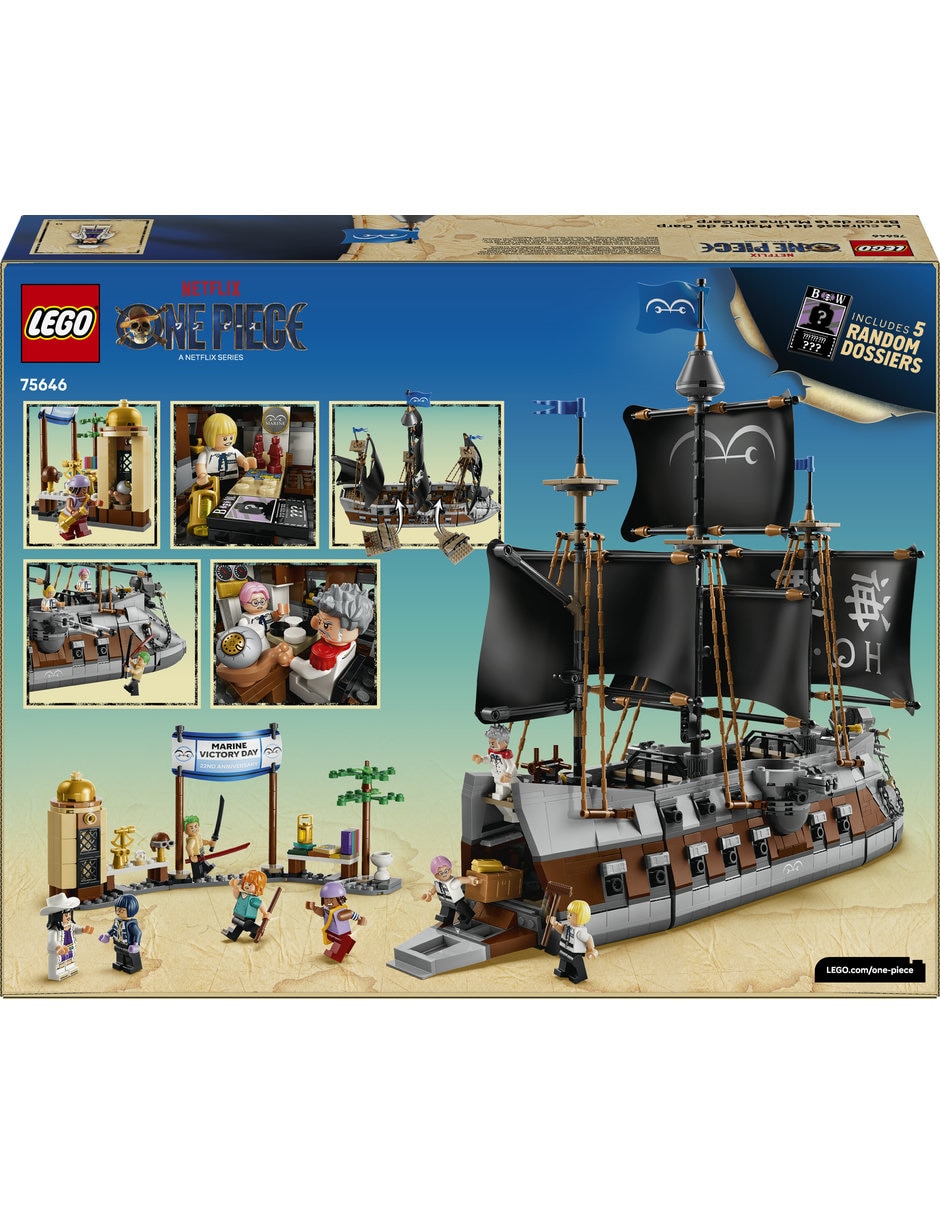 One Piece Lego Barco de la Marina de Garp 75646 75646 6