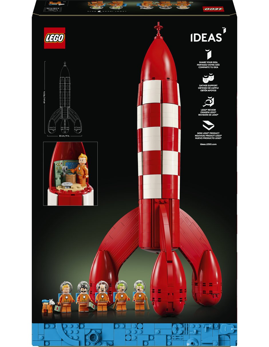 LEGO Ideas Ideas Cohete Lunar De Tintin 21367 21367 10