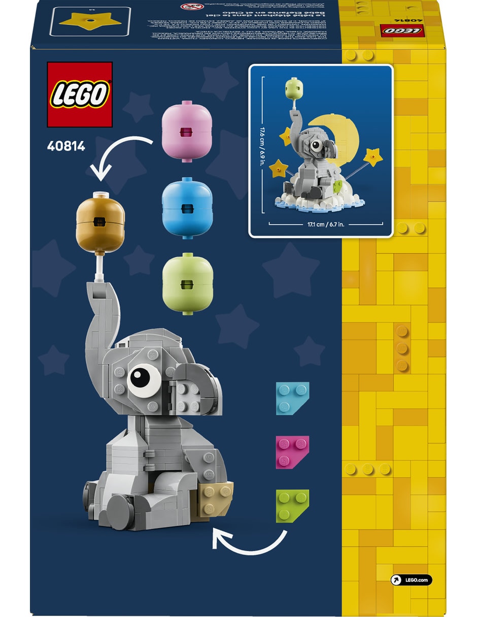 Lego Seasons and Occasions Bebé Elefante en el Cielo 40814 8