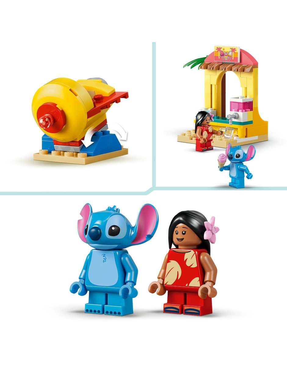 Lego Disney Classic Diversión en la Playa con Lilo y Stitch 43280