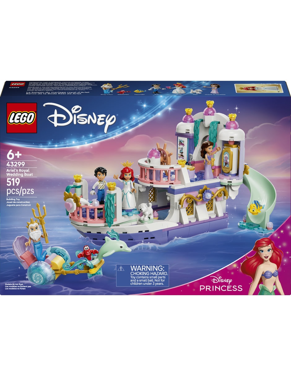 Lego Disney Princess Barco de la Boda Real de Ariel 43299