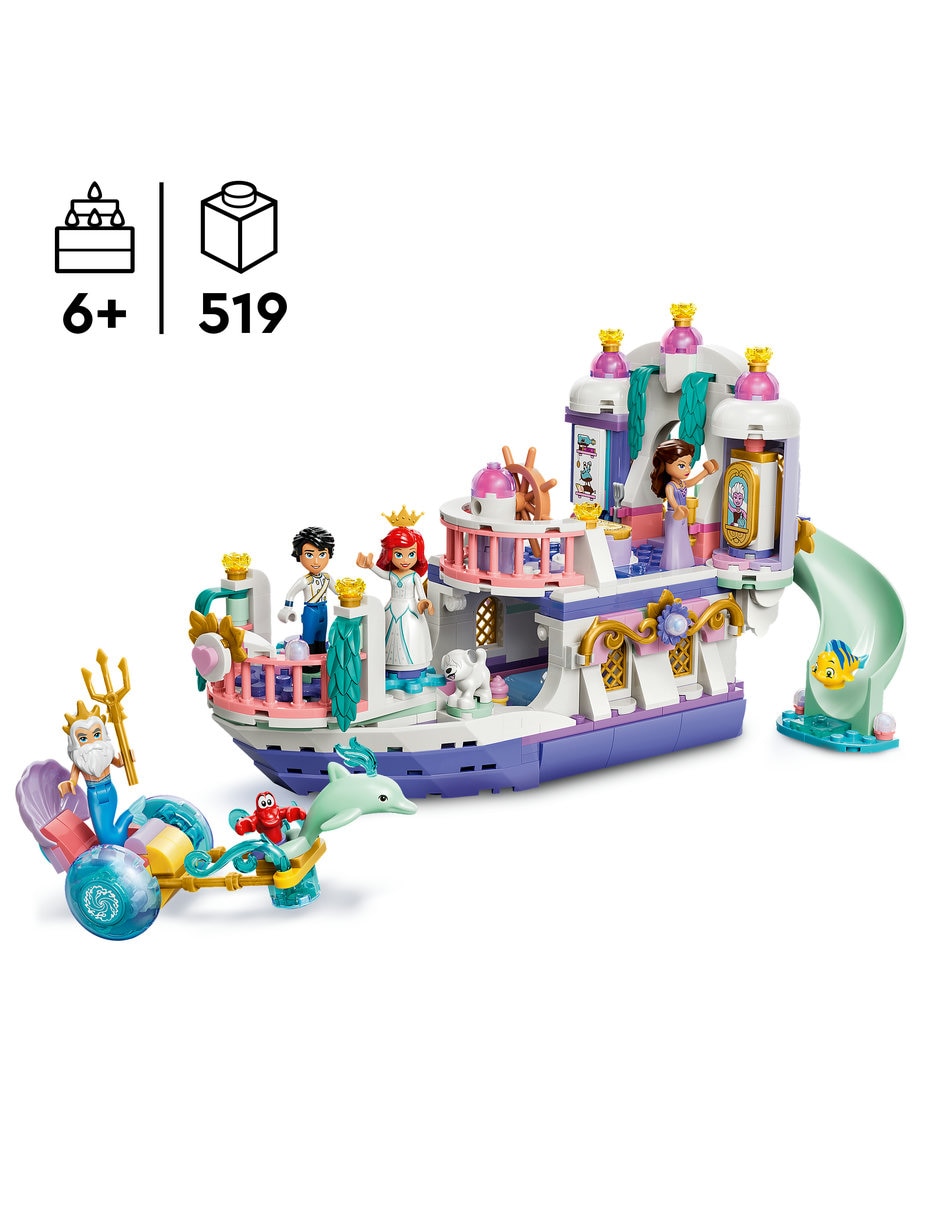 Lego Disney Princess Barco de la Boda Real de Ariel 43299 7