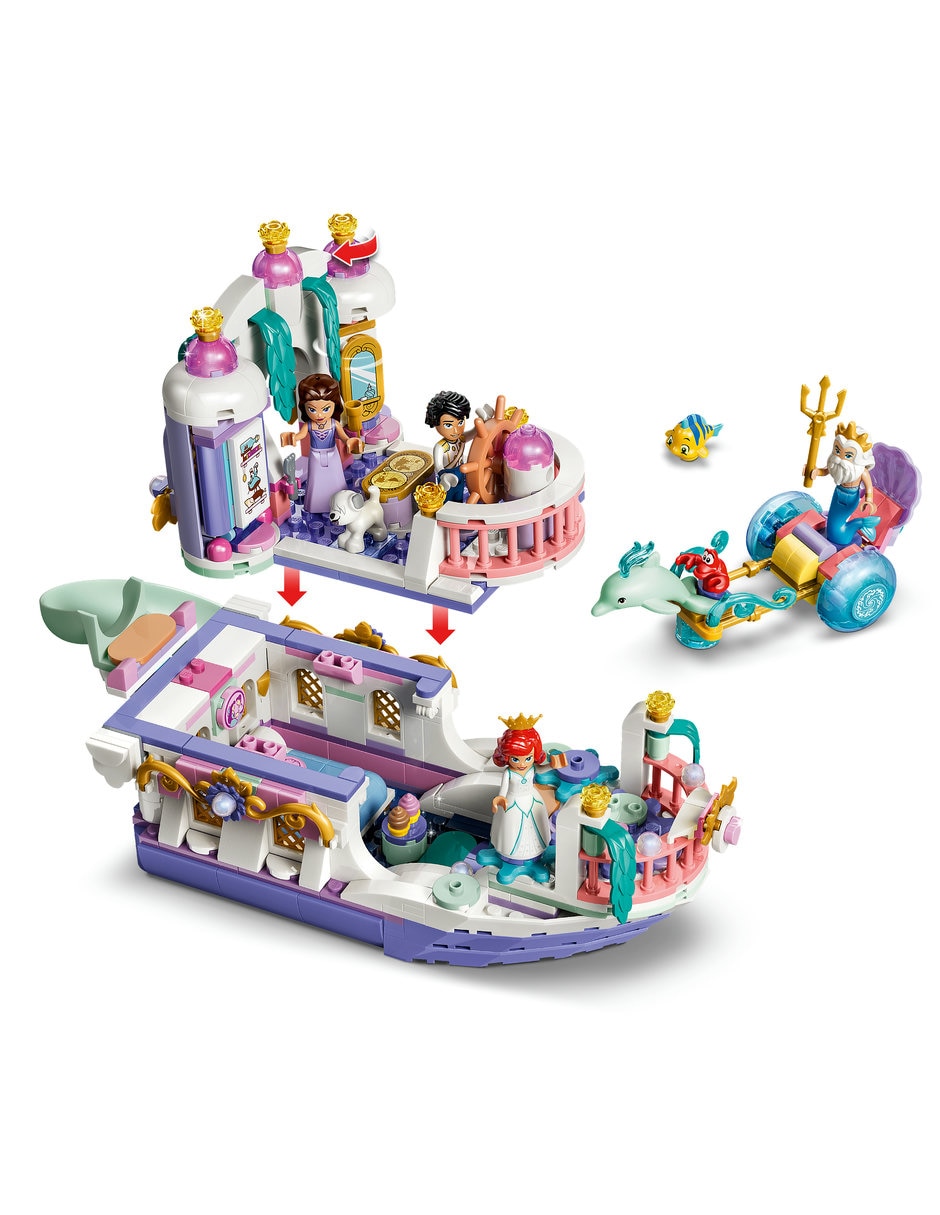 Lego Disney Princess Barco de la Boda Real de Ariel 43299 8