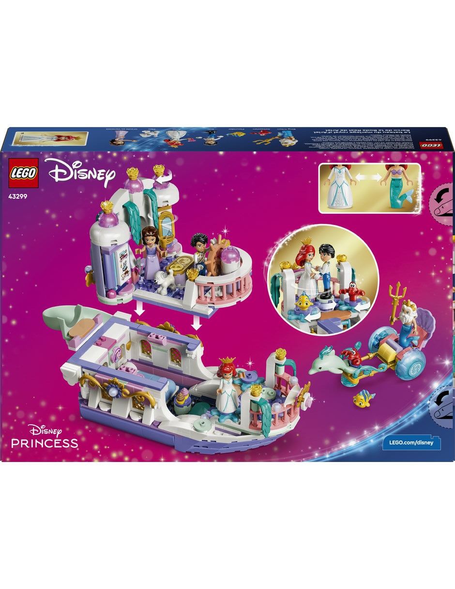 Lego Disney Princess Barco de la Boda Real de Ariel 43299 10