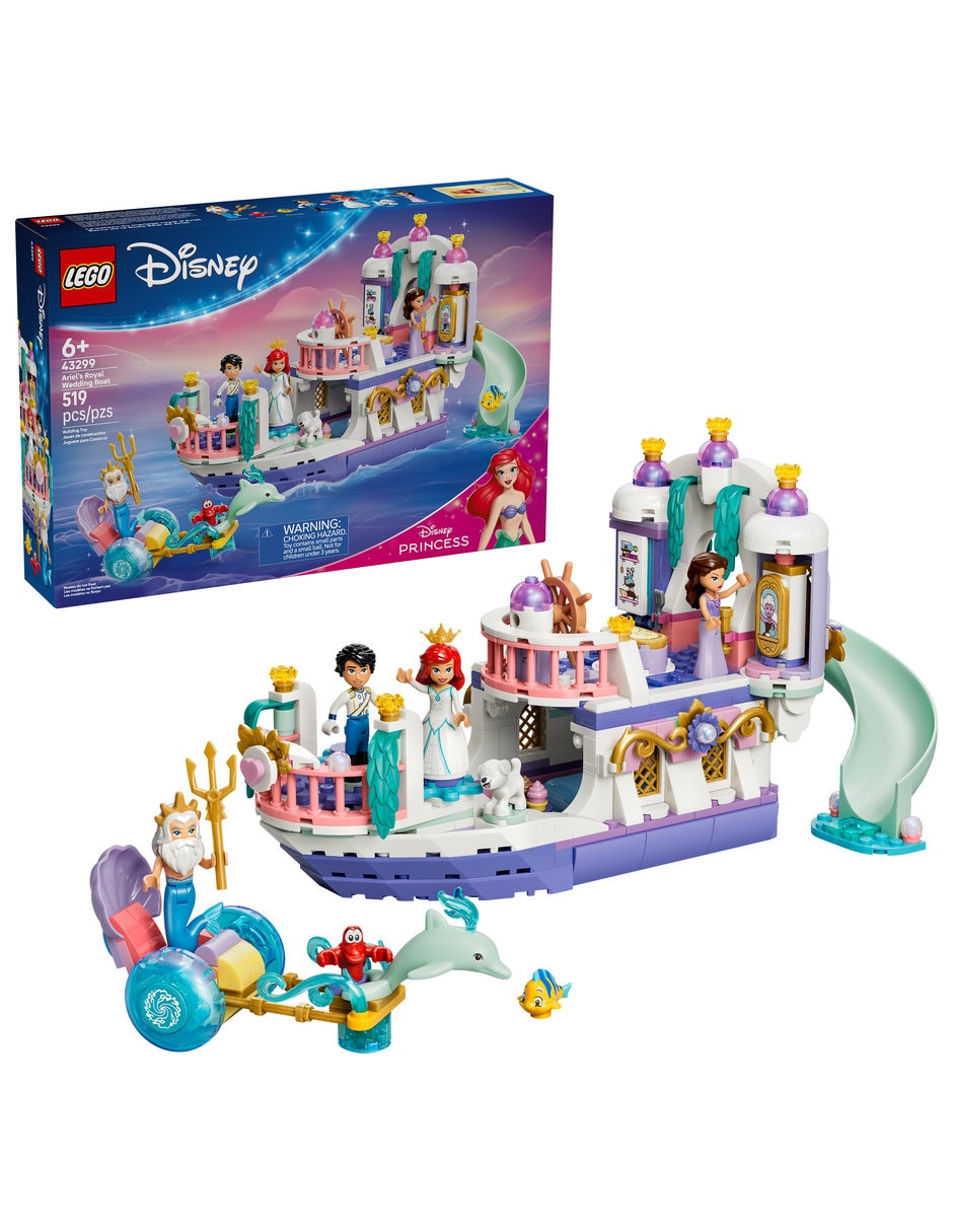 Lego Disney Princess Barco de la Boda Real de Ariel 43299 1