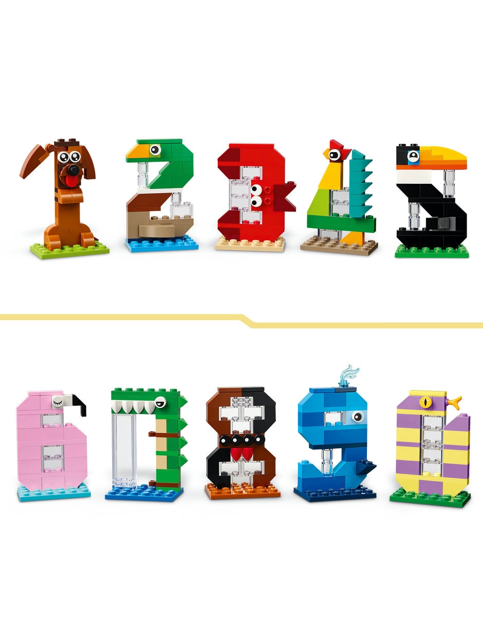 Lego Seasons and Occasions Números de Cumpleaños 40807 6