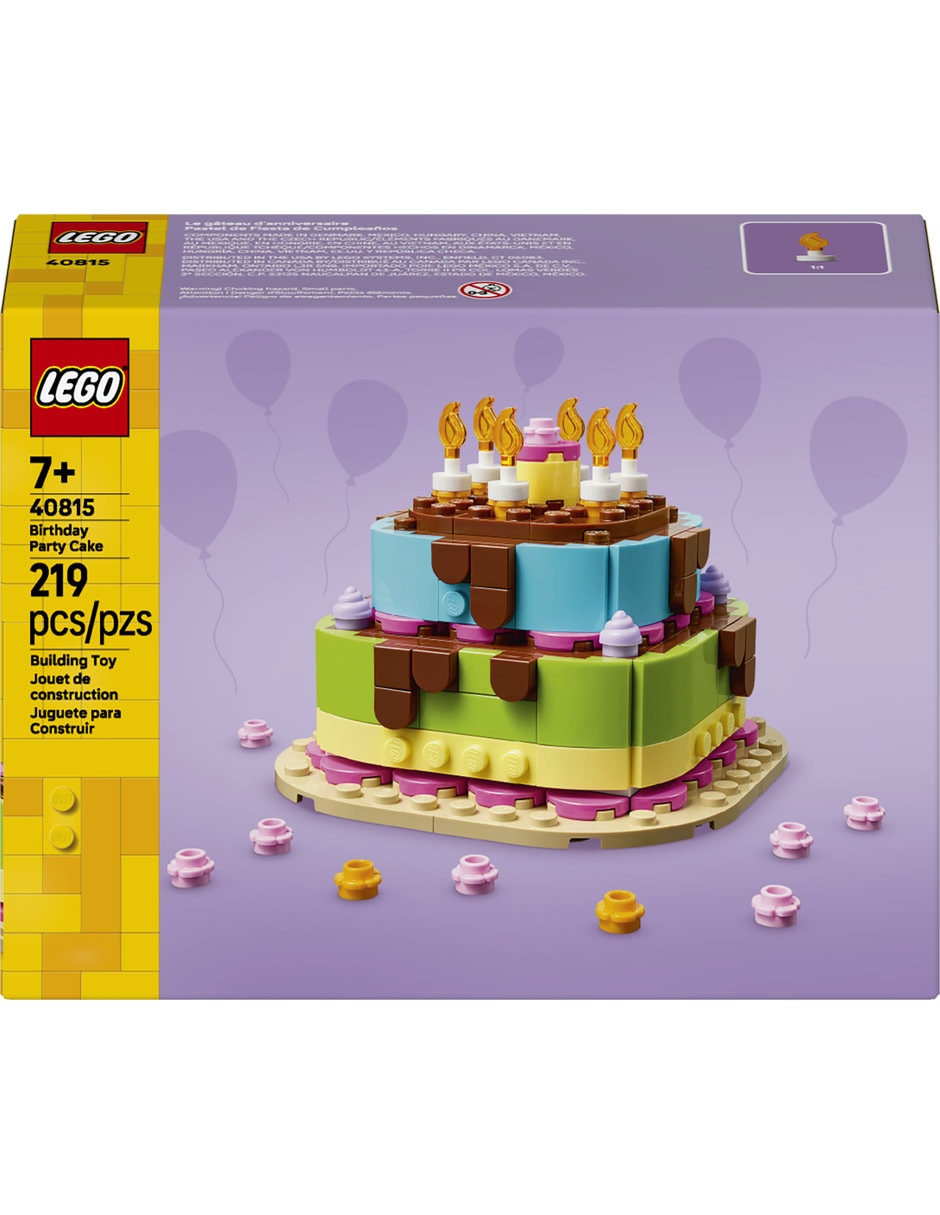 Lego Seasons and Occasions Pastel de Fiesta de Cumpleaños 40815
