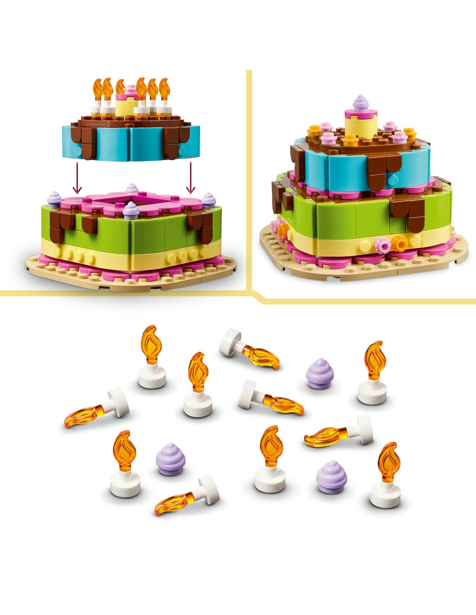 Lego Seasons and Occasions Pastel de Fiesta de Cumpleaños 40815 7