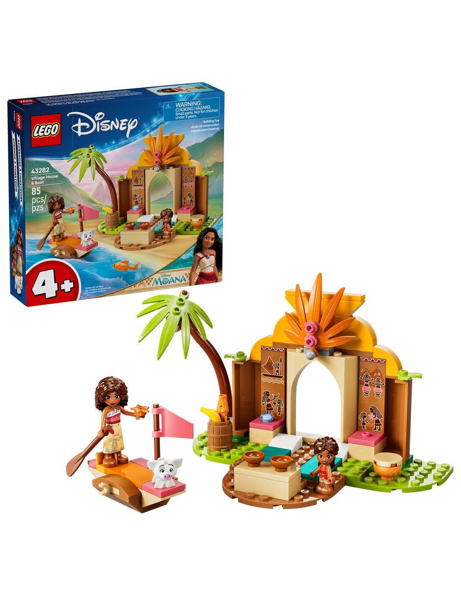 Lego Disney Princess Casa de la Aldea y Barco 43282