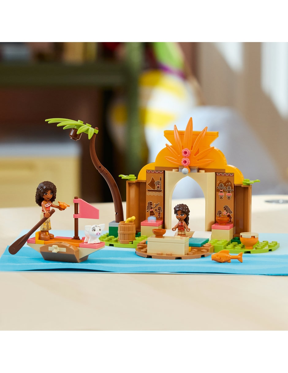 Lego Disney Princess Casa de la Aldea y Barco 43282