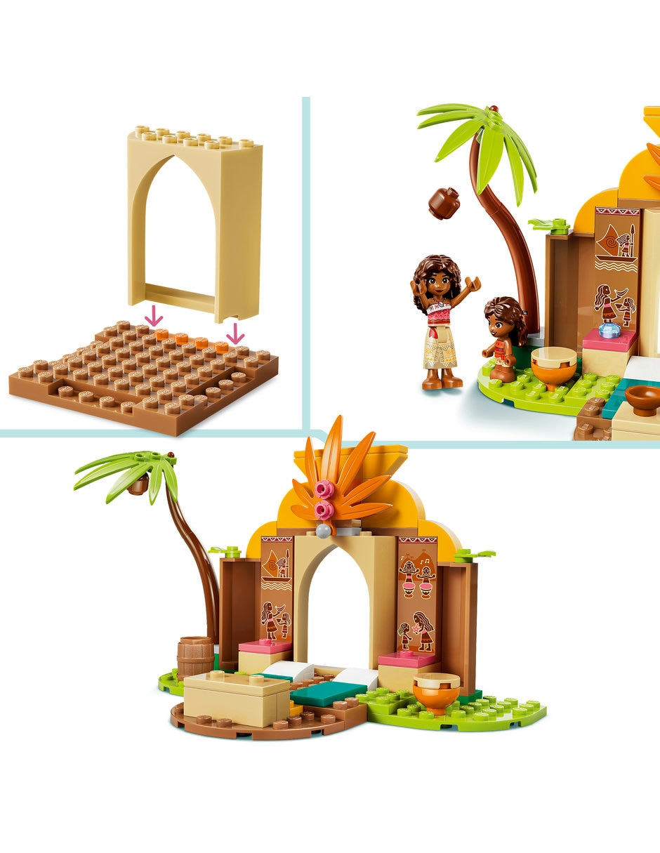 Lego Disney Princess Casa de la Aldea y Barco 43282