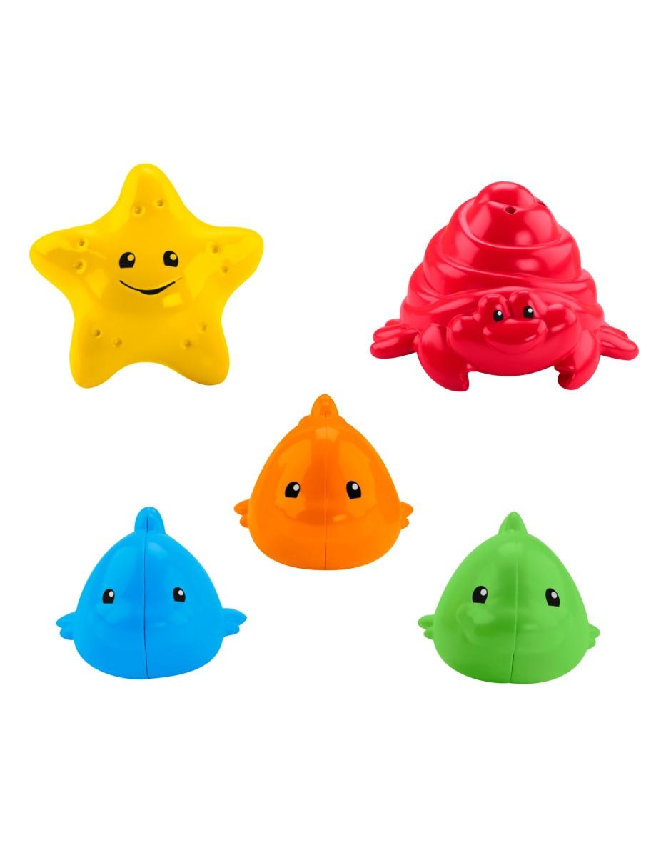 Pececitos de Luces y Diversión FISHER PRICE Ríe y Aprende juego Didáctico para Unisex