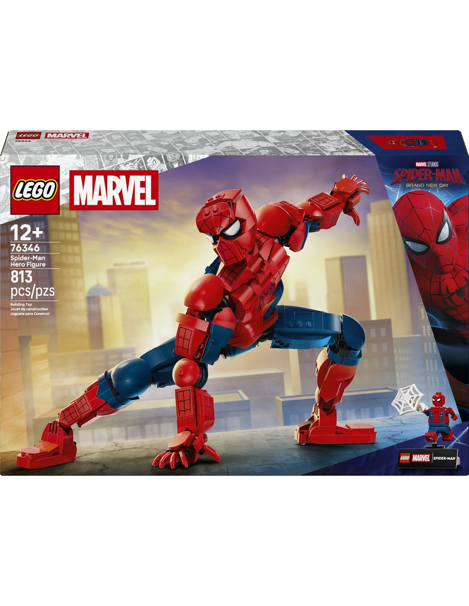 Lego Super Heroes Marvel Figura de Héroe: Spider-Man 76346
