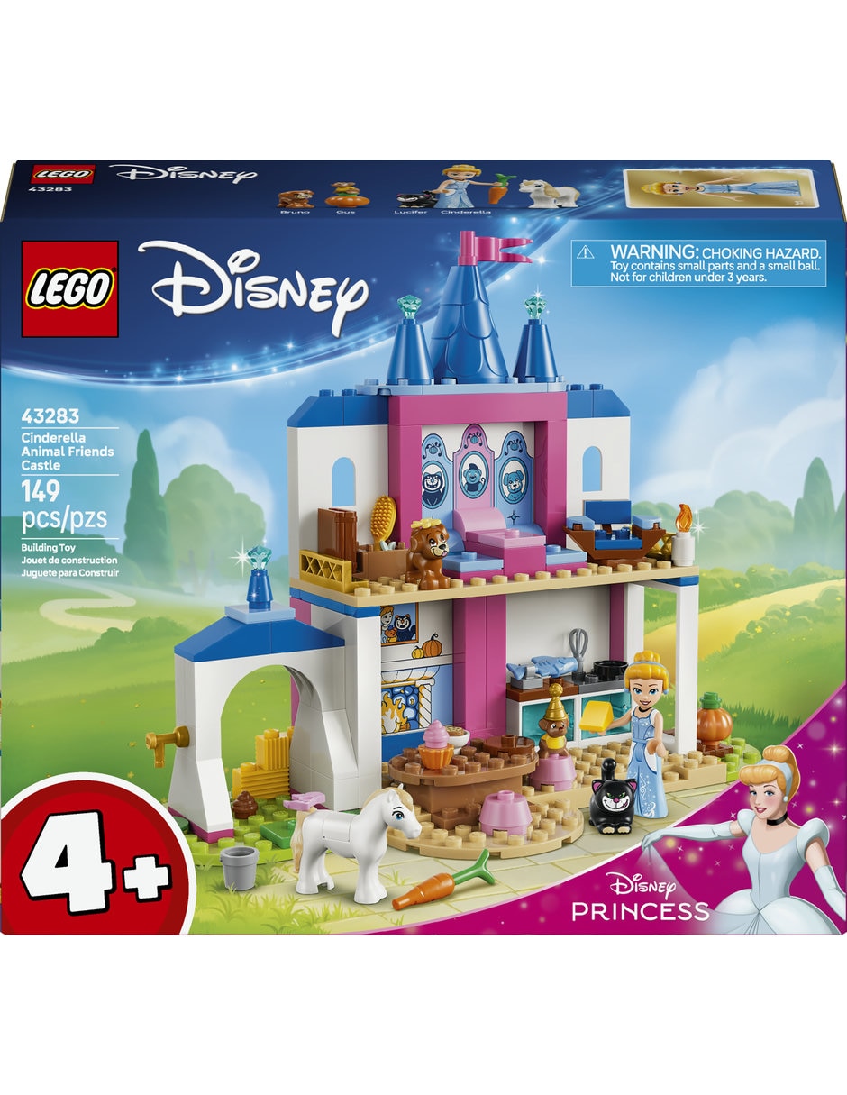Lego Disney Princess Castillo de Cenicienta y sus Amigos Animales 43283