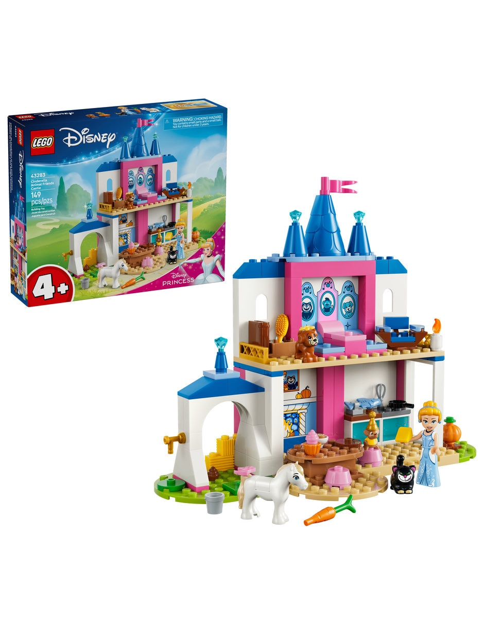 Lego Disney Princess Castillo de Cenicienta y sus Amigos Animales 43283 1