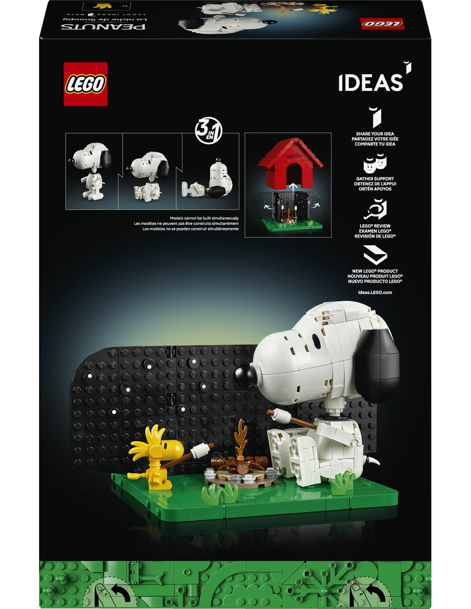 Lego Lego Ideas Peanuts: La Casita de Snoopy 21368