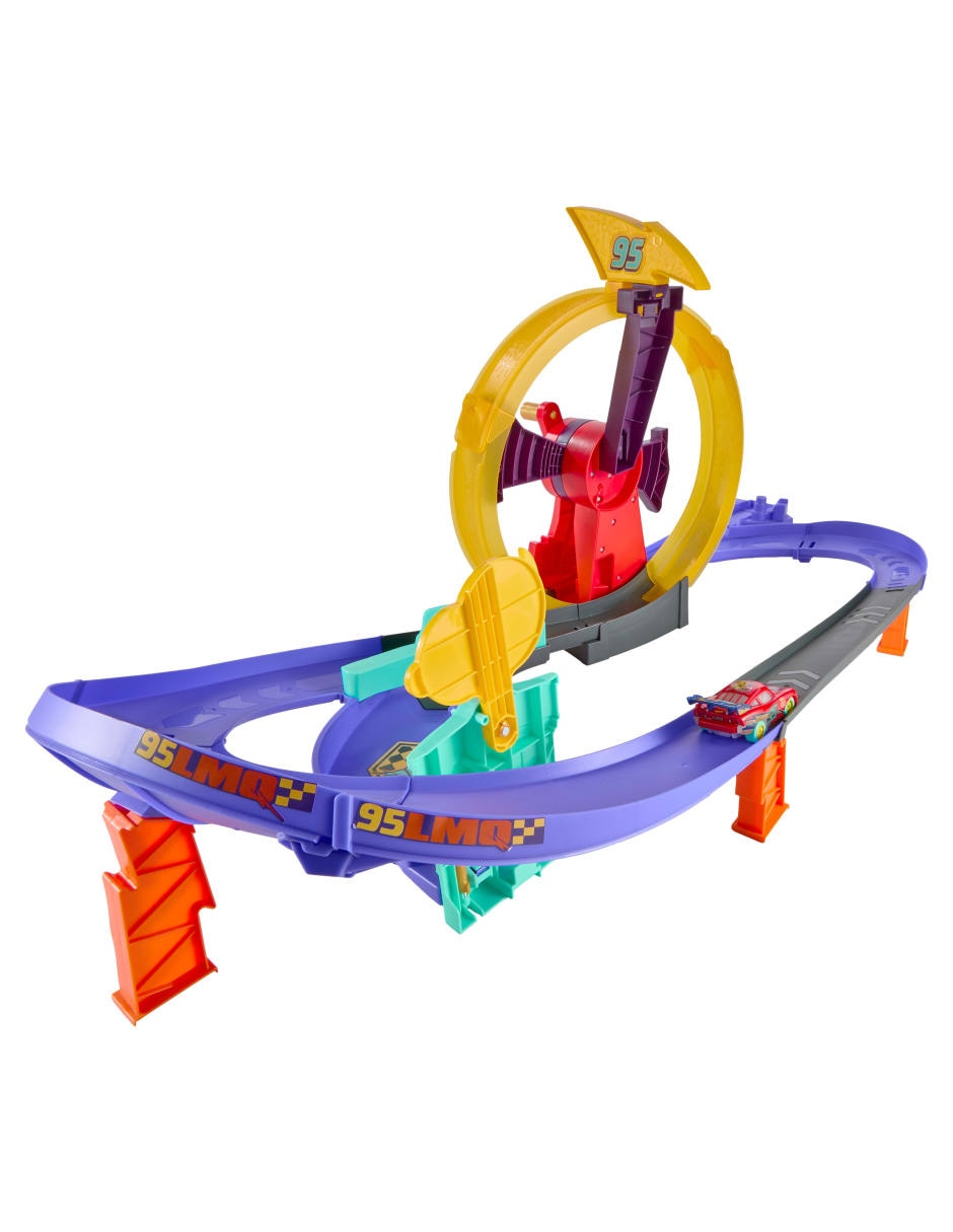 Pista armable MATTEL Cars Playsets Rayo McQueen