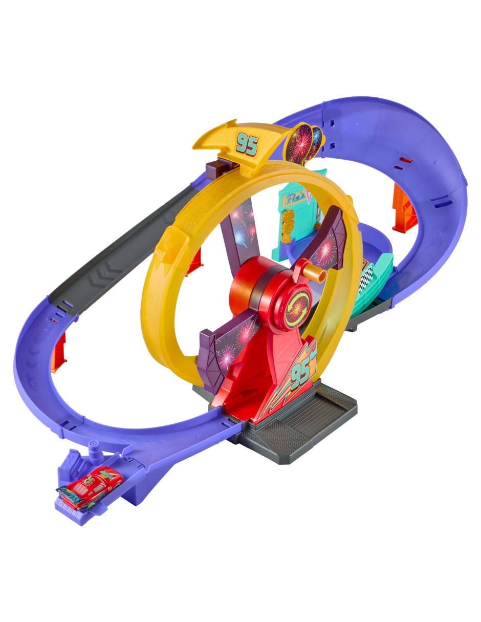 Pista armable MATTEL Cars Playsets Rayo McQueen 5