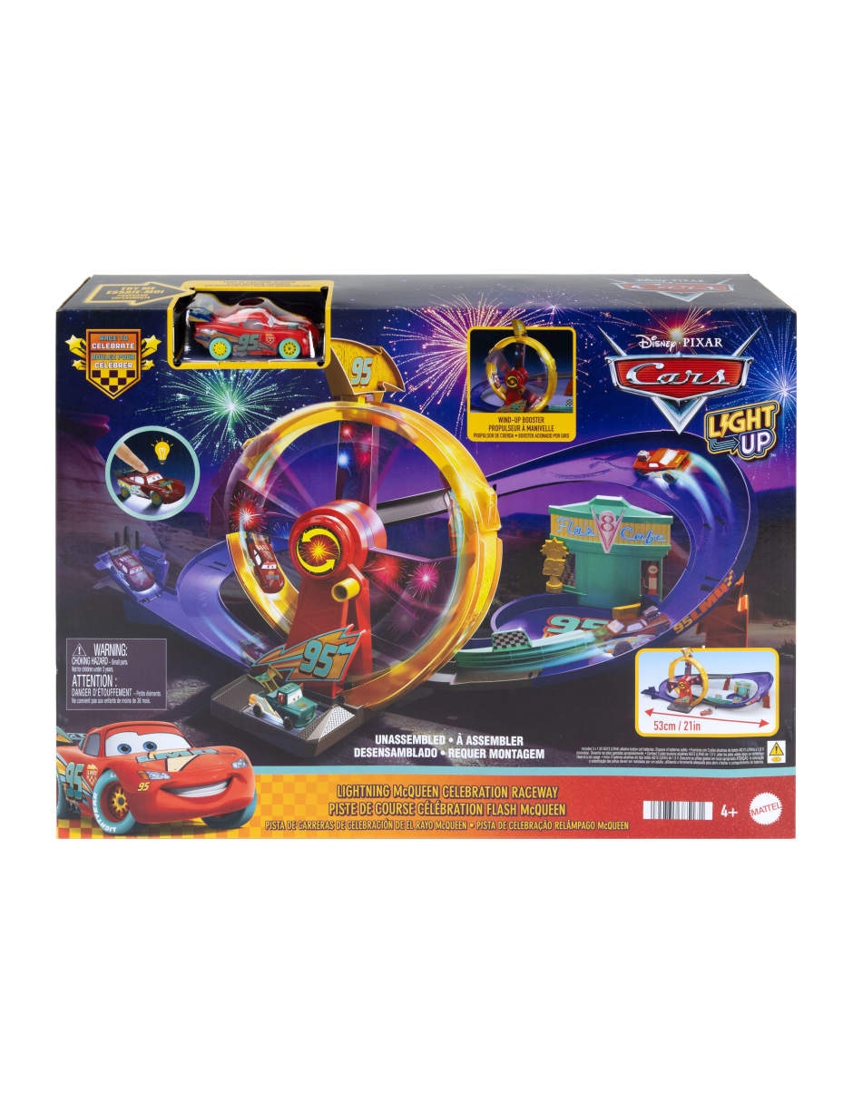 Pista armable MATTEL Cars Playsets Rayo McQueen 7