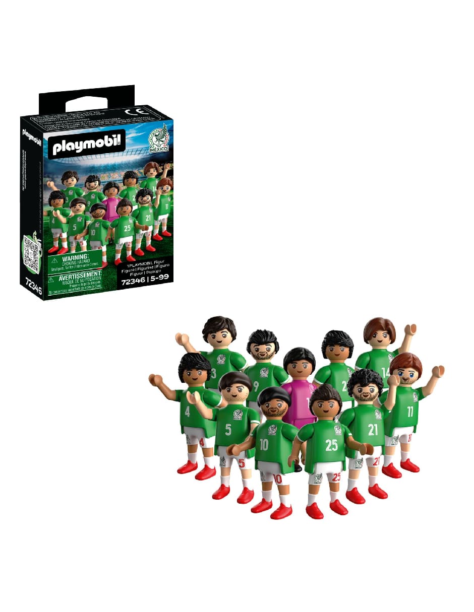 Playmobil Pm Jugador de México 2026 72346 Mundial Soccer