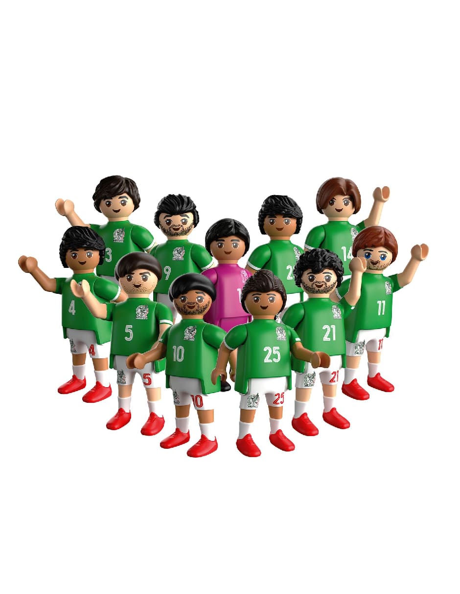 Playmobil Pm Jugador de México 2026 72346 Mundial Soccer