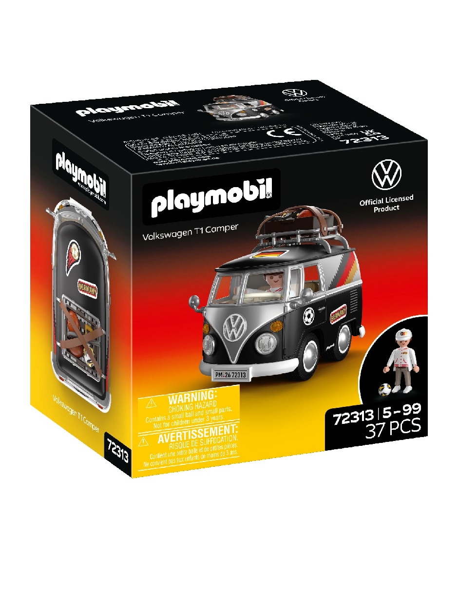 Playmobil Pm Volkswagen T1 Alem Edition 72313 Mundial Soccer