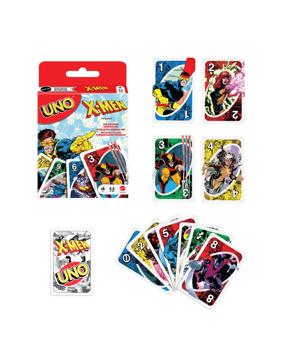 UNO X-Men Juego de mesa 6