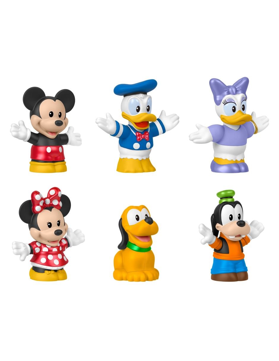 Paquete de 6 figuras Little People juego didáctico unisex 1