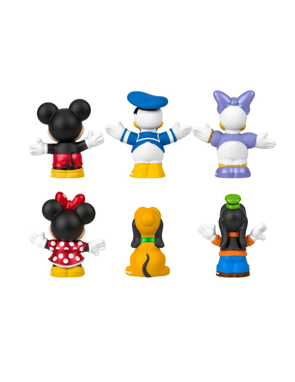 Paquete de 6 figuras Little People juego didáctico unisex Paquete de 6 figuras Little People juego didáctico unisex