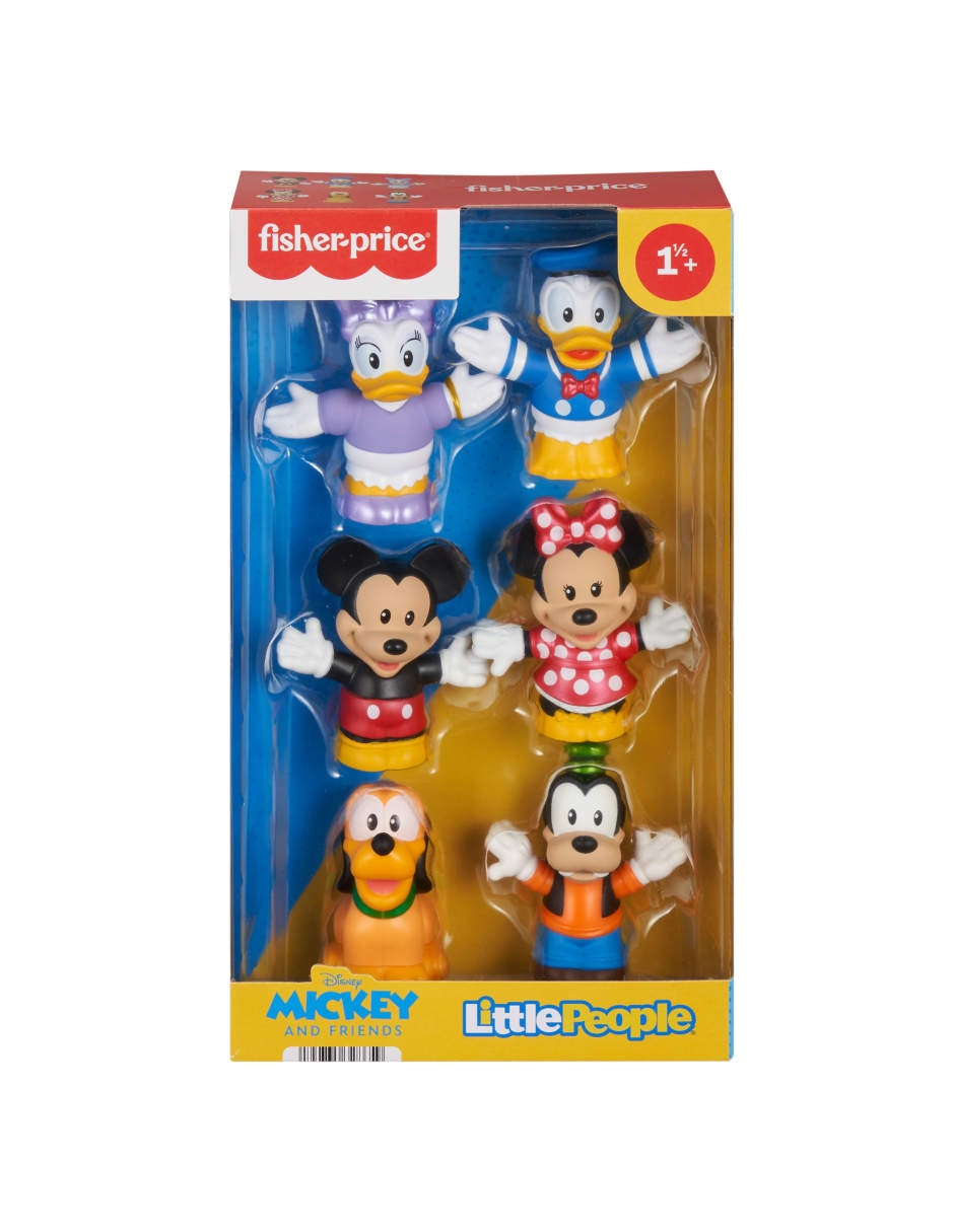 Paquete de 6 figuras Little People juego didáctico unisex 10