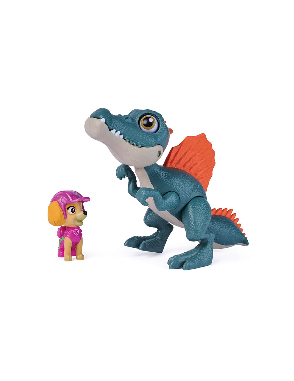 Set de muñeco personaje artículada the Movie The Dino Movie especial Paw Patrol con sonido