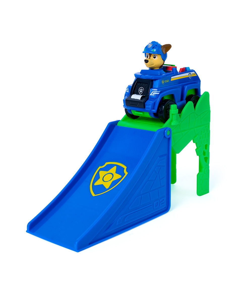 Vehículo a escala flip racer dino paw patrol 1