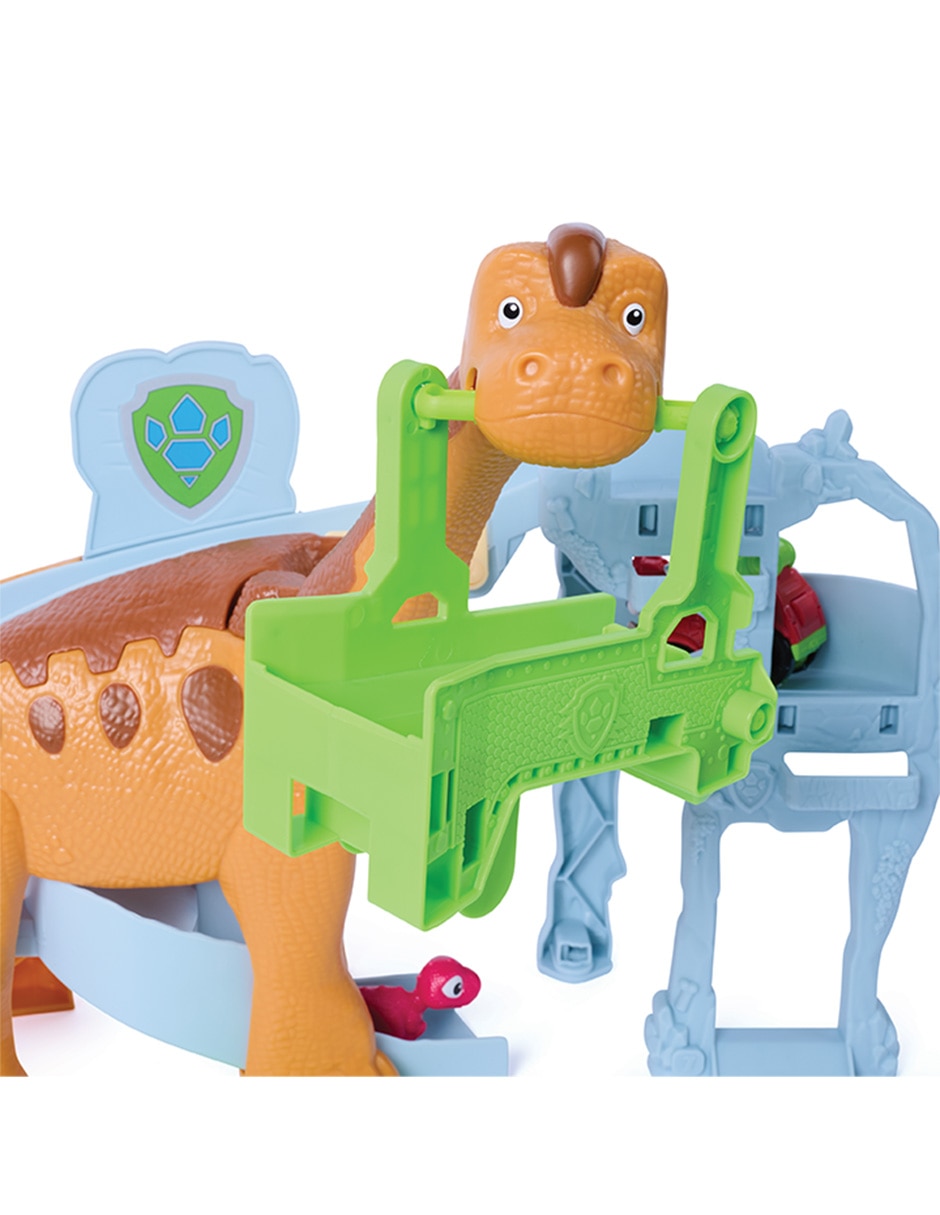 Camión de bomberos Juego de dinosaurios Lift & Race