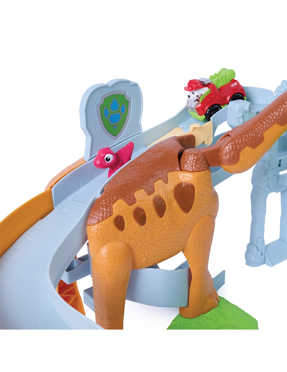 Camión de bomberos Juego de dinosaurios Lift & Race 3