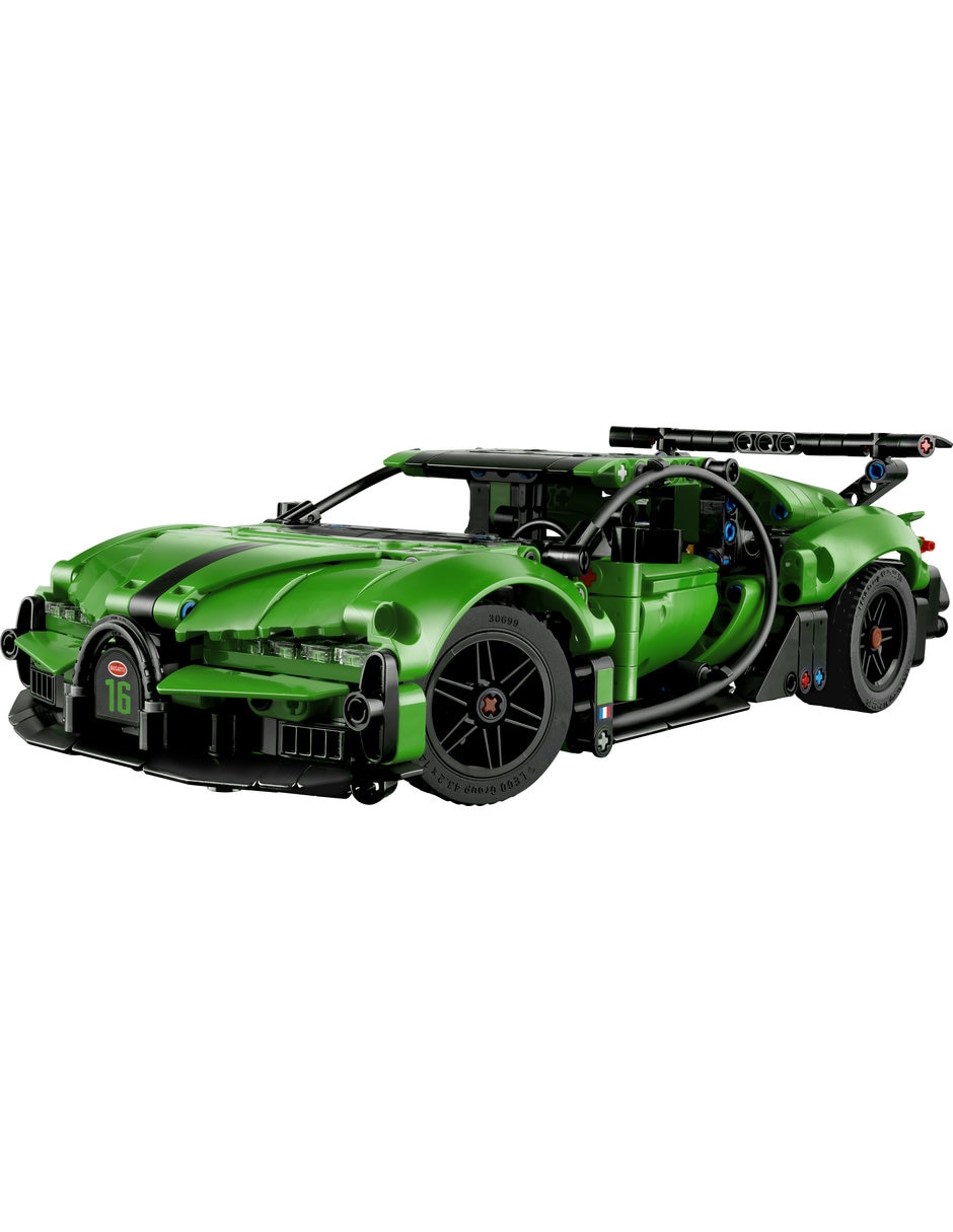 Lego Technic Hiperauto Bugatti Chiron Pur Sport Verde 42241