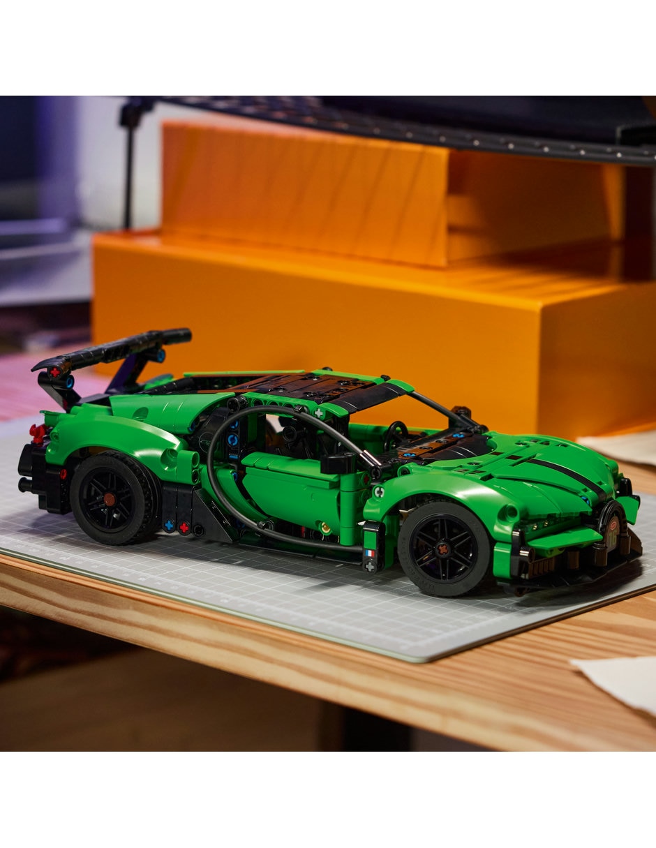Lego Technic Hiperauto Bugatti Chiron Pur Sport Verde 42241