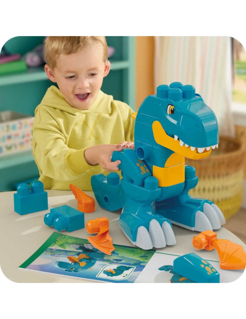 Set construcción 3 en 1 dinosaurio arma y ataca jmk85 4