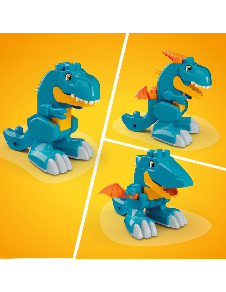 Set construcción 3 en 1 dinosaurio arma y ataca jmk85 6
