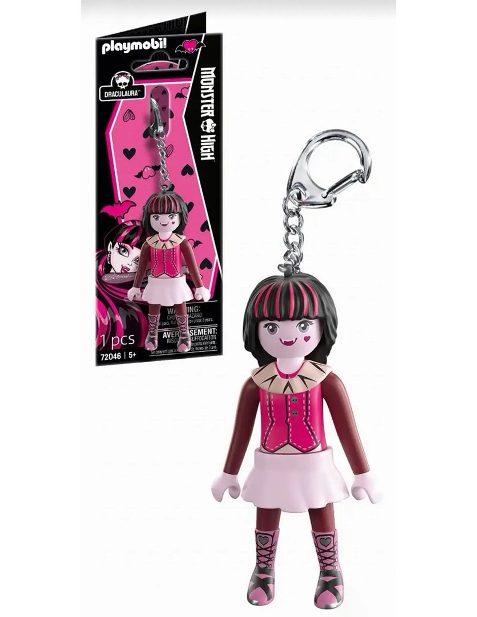 Set construcción monster high llavero draculaura 72046 2