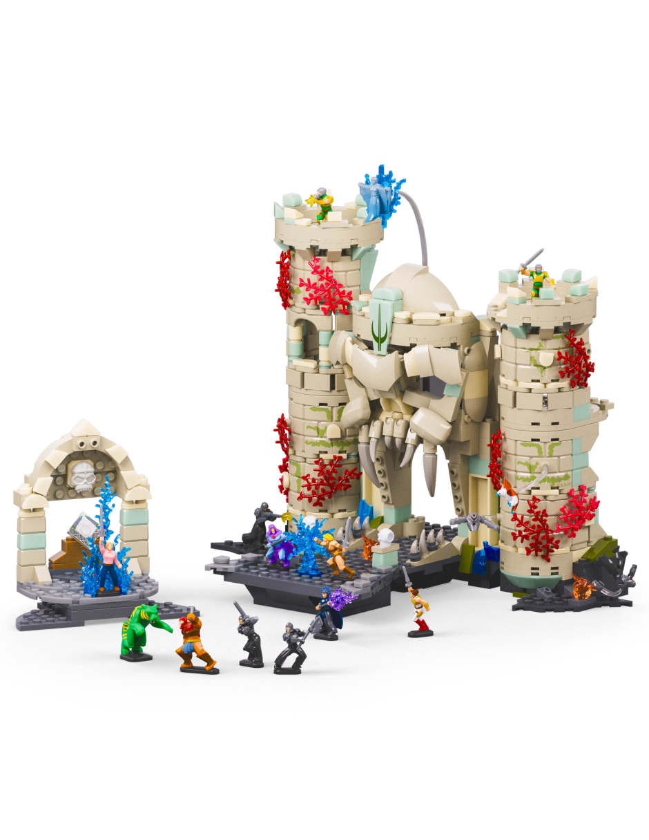 Set construcción masters of the universe mattel motu batalla del castillo de grayskull jmb32 motu 7