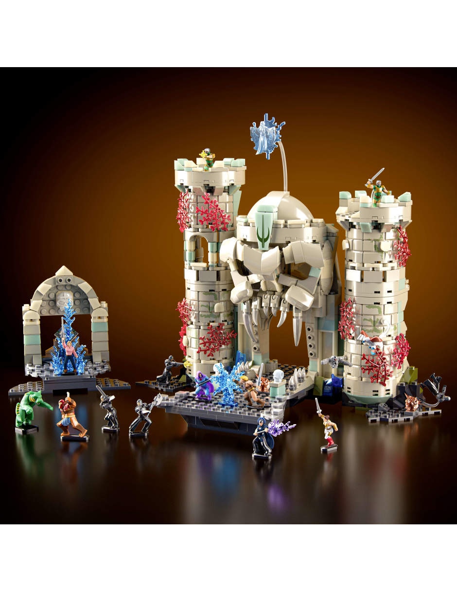 Set construcción masters of the universe mattel motu batalla del castillo de grayskull jmb32 motu 3