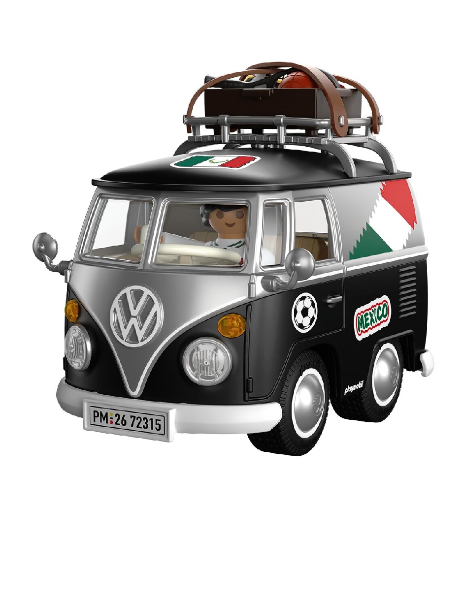 Playmobil Pm Volkswagen T1 Mex 72315 Mundial Soccer 1