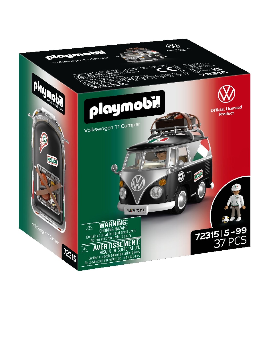 Playmobil Pm Volkswagen T1 Mex 72315 Mundial Soccer Playmobil Pm Volkswagen T1 Mex 72315 Mundial Soccer
