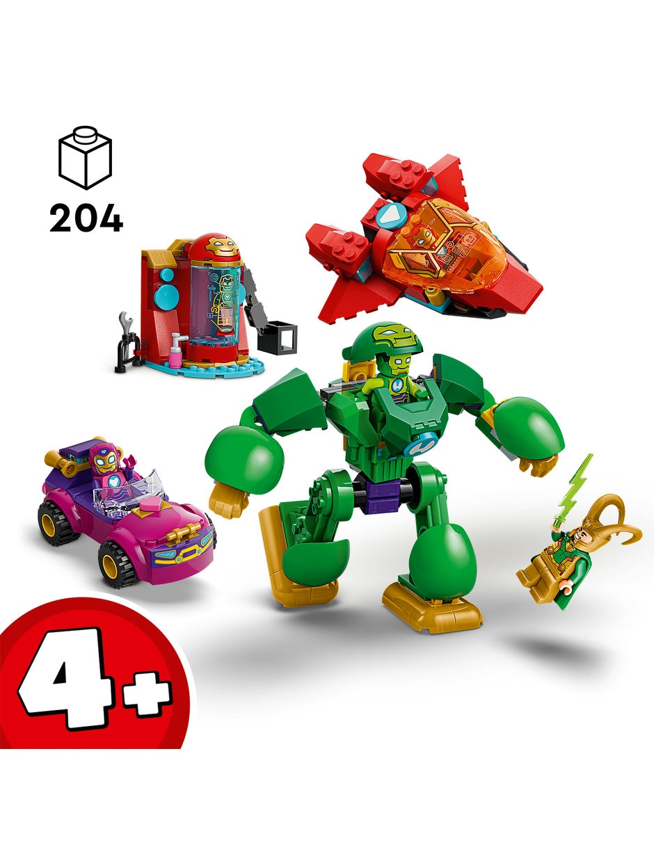 Lego Disney Junior Marvel Loki vs. Equipo Iron Man 11211 6