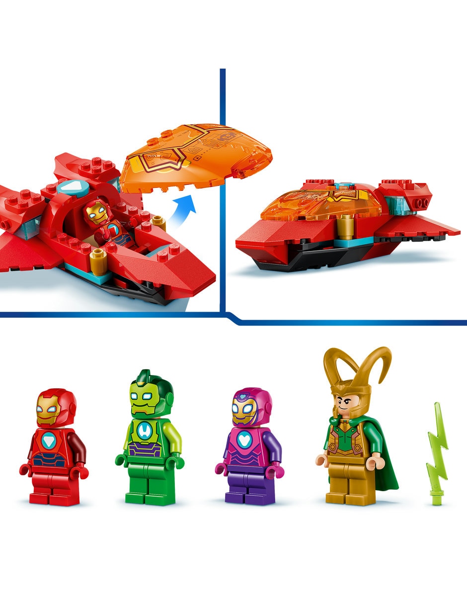 Lego Disney Junior Marvel Loki vs. Equipo Iron Man 11211 8